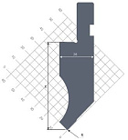 пуансон STP 1010 88 R1.5